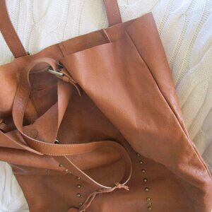Vintage Leather Travel Bag